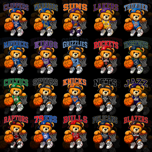 30 Exclusive Teddy NBA T Shirt Designs