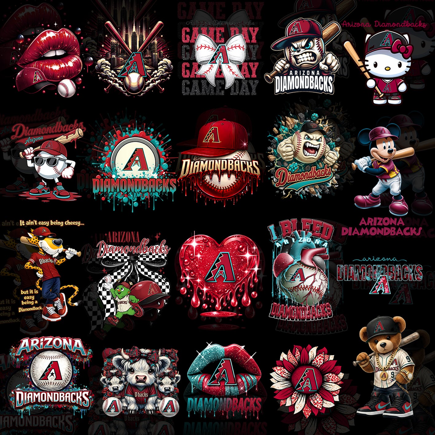 20 Arizona Diamondbacks T Shirt Designs