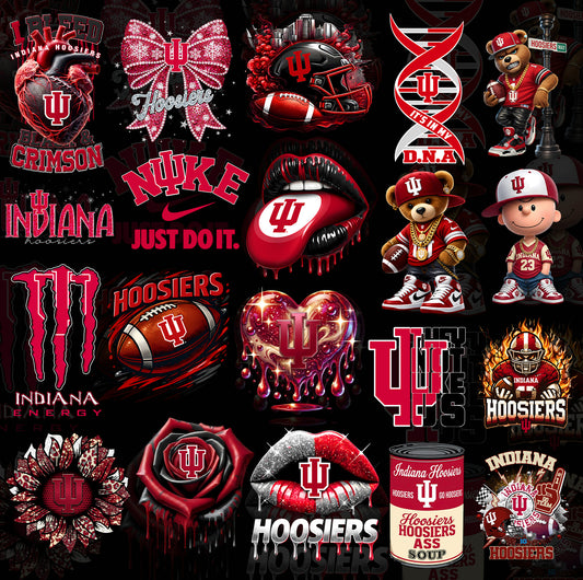 20 Indiana Hoosiers T Shirt Designs