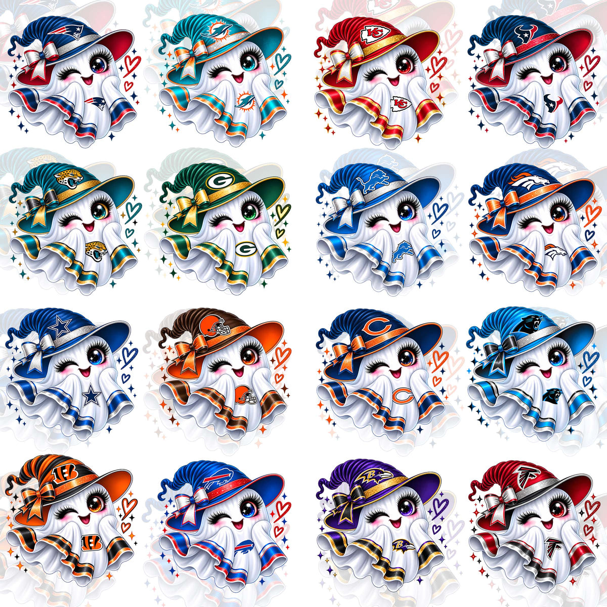 32 Ghost NFL T Shirt Designs+FREE 10 College Desings