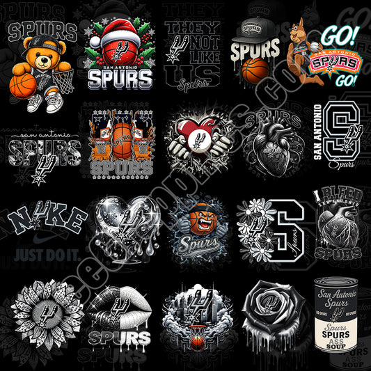 20 San Antonio Spurs T Shirt Designs