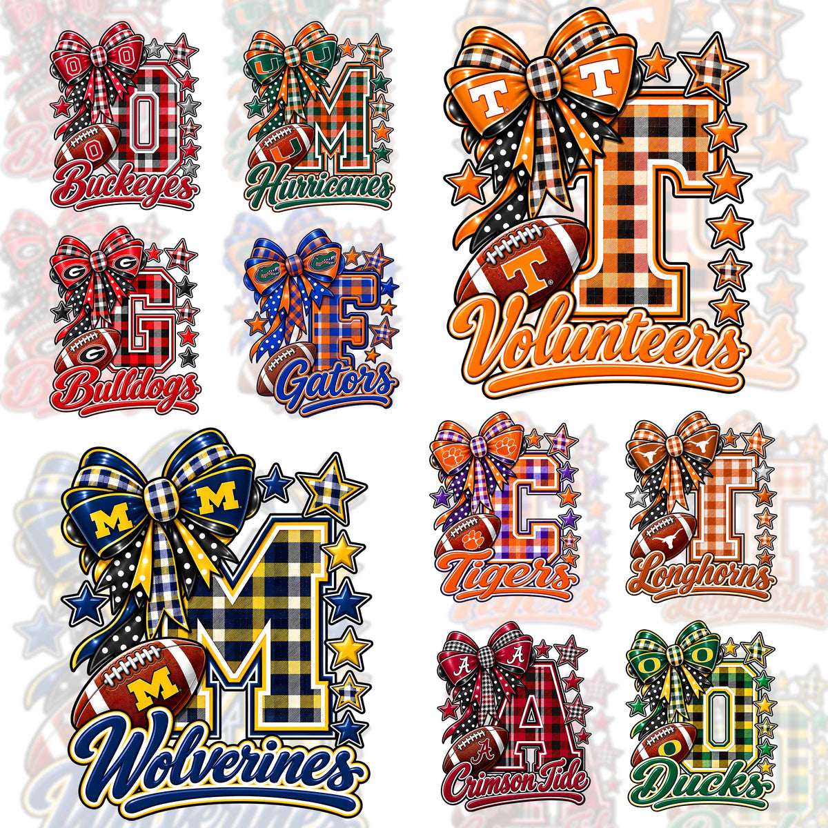 32 NFL Letters T Shirt Designs+FREE 10 College Desings