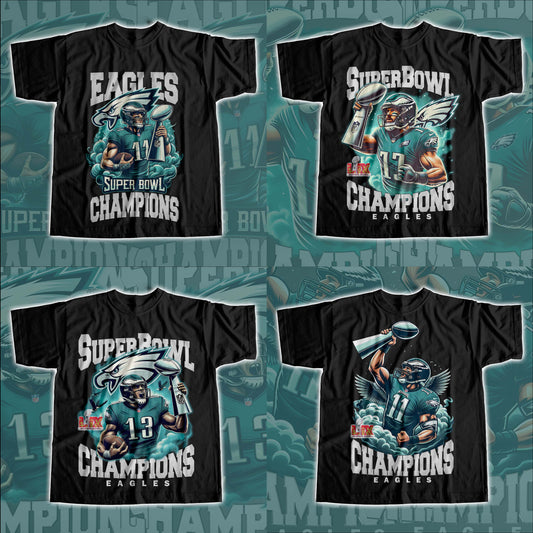 Philadelphia Eagles SuperBowl Champions Designs