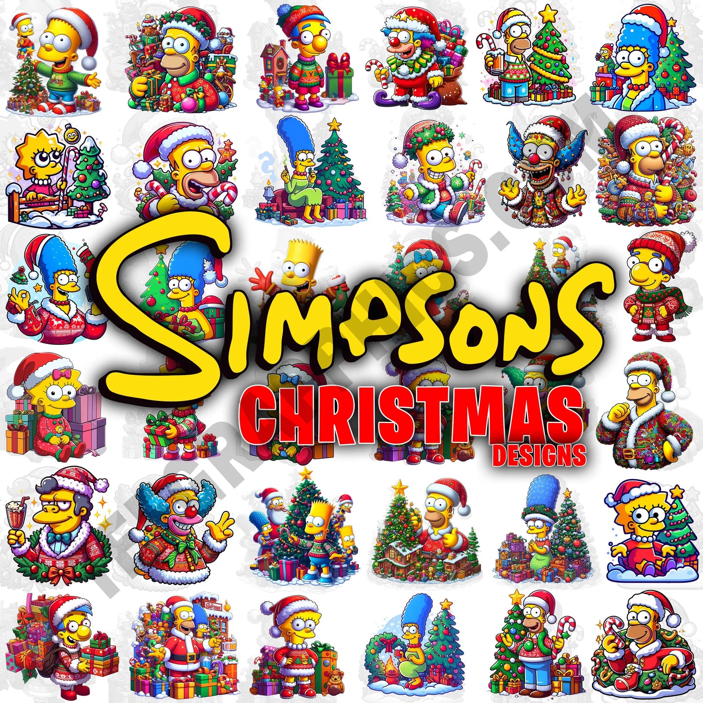 Simpson Christmas T Shirt Designs TeeGrapphics