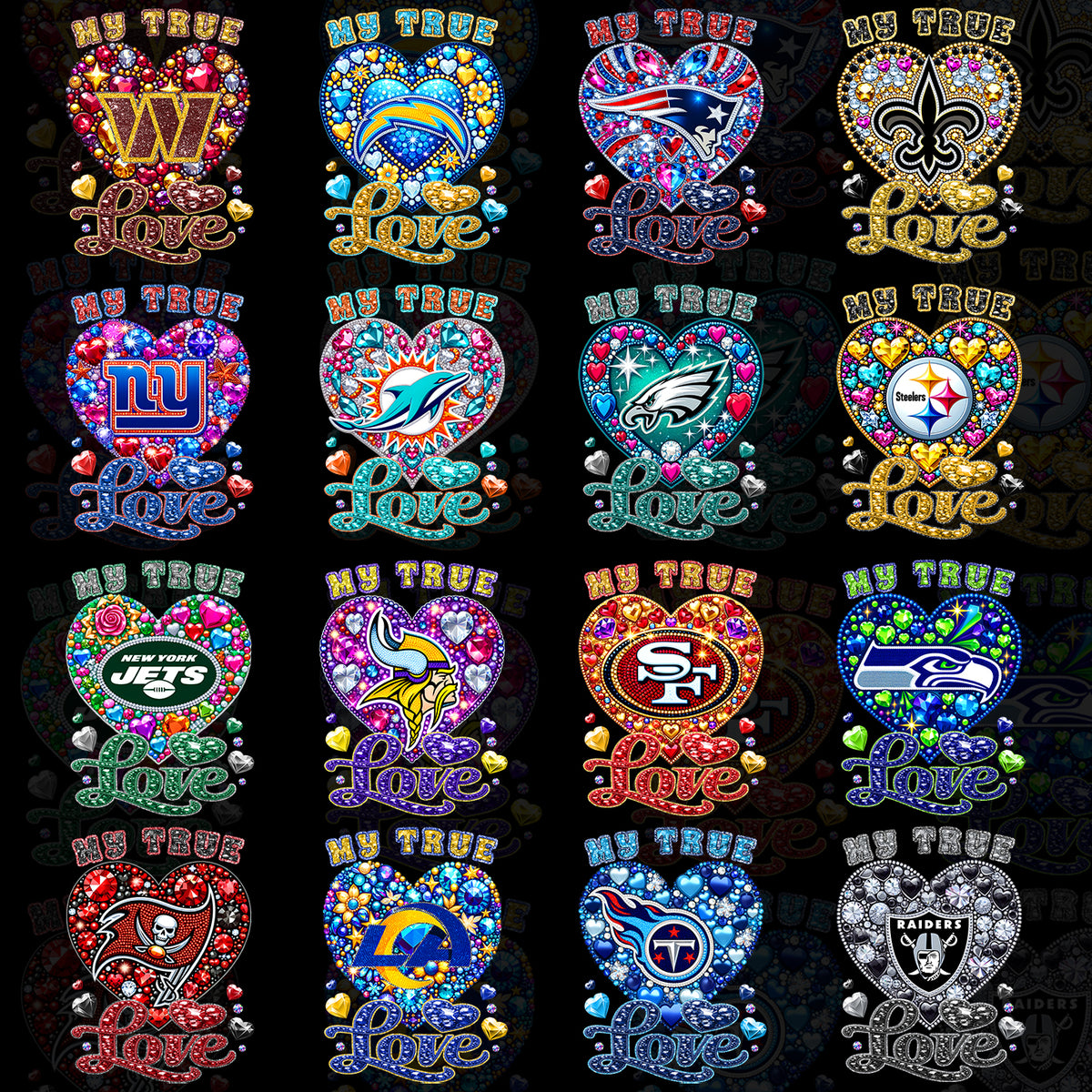 32 True Love NFL T Shirt Designs – TeeGrapphics