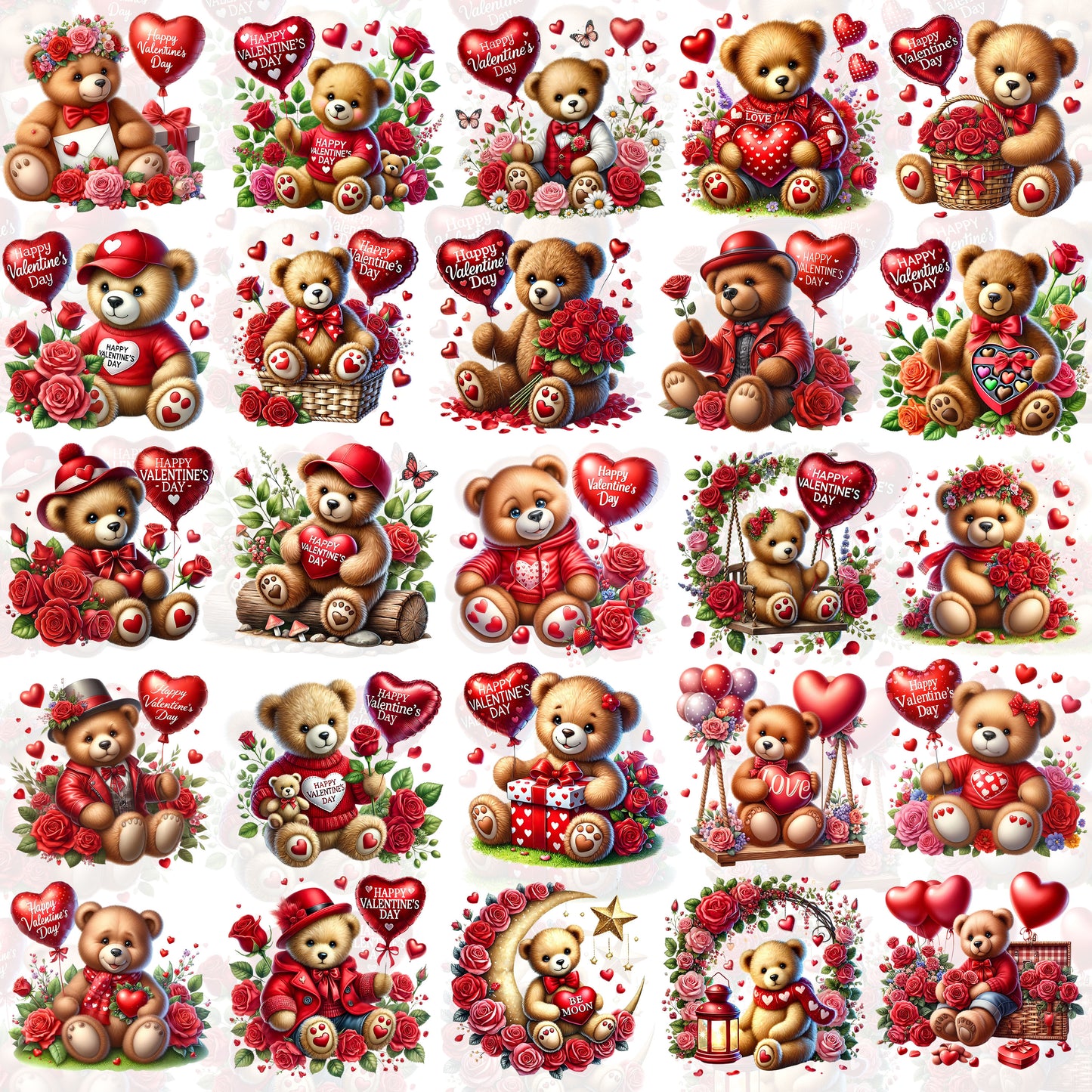 4 Valentine's Day T Shirt Designs Bundles
