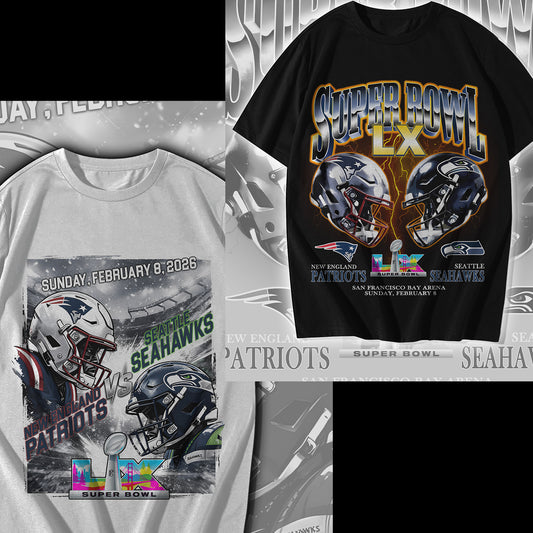 2 Exclusive Super Bowl T Shirt Design