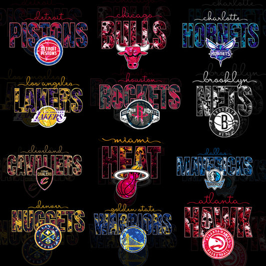 30 Skull Theme NBA T Shirt Deisgns