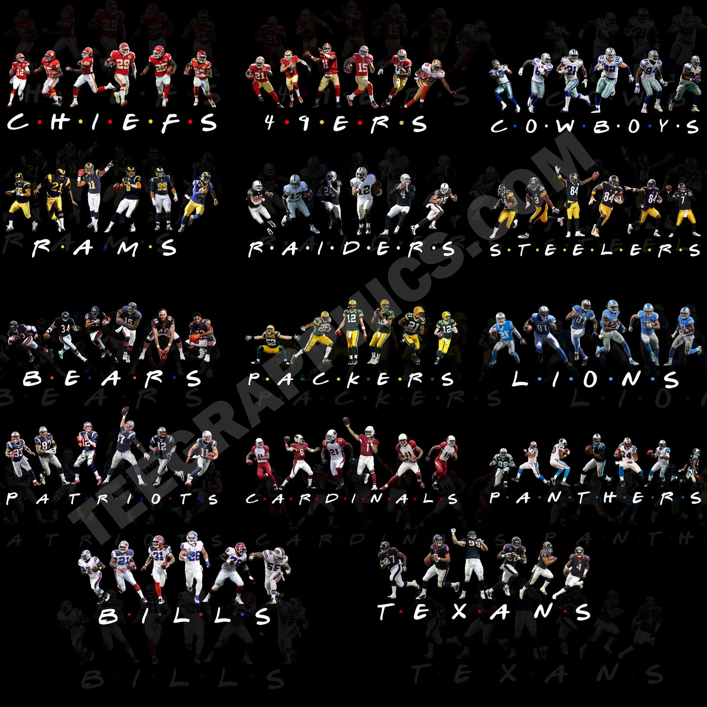 32 Exclusive NFL T Shirt Designs