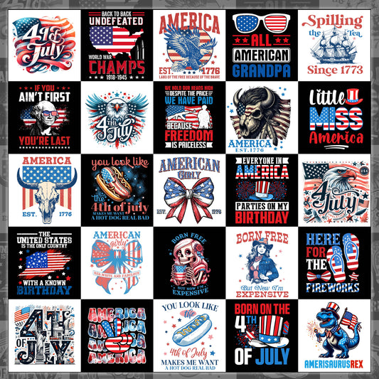 4th July T Shirt Designs