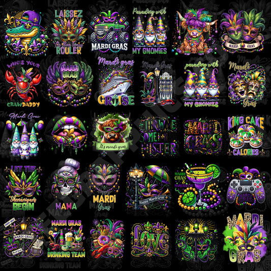 90 Mardi Gras T Shirt Designs