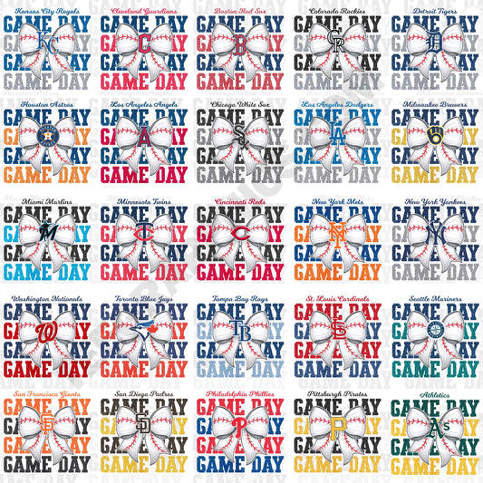 30 Game DAY MLB T Shirt Designs