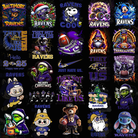 50 Baltimore Ravens T Shirt Designs