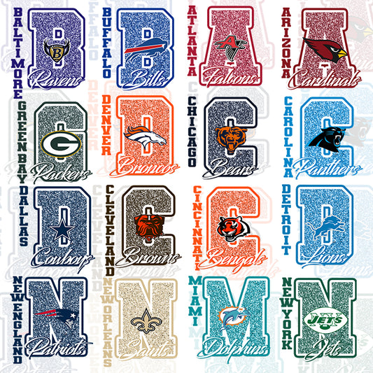 32 GLITTER Letter T Shirt Designs
