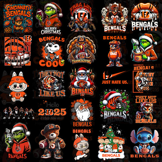 50 Cincinnati Bengals T Shirt Designs