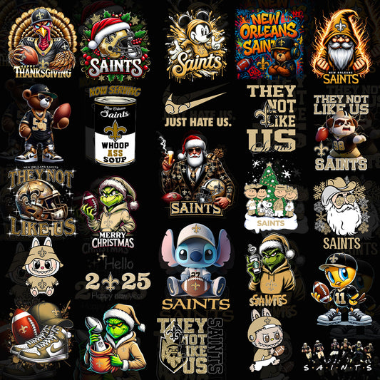 50 New Orleans Saints T Shirt Designs
