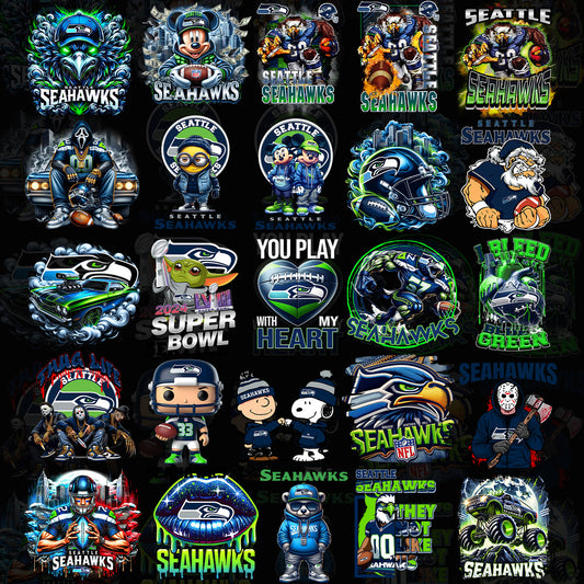50 Seattle Seahawks T Shirt Designs