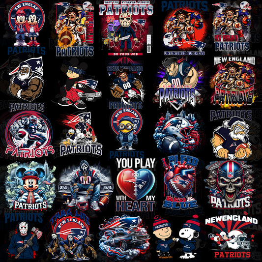 50 New England Patriots T Shirt Designs