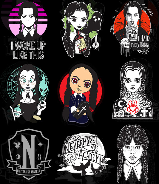 Wednesday Addam T Shirt Desgins